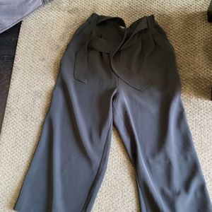 Black Self Tie Culottes from Lululemon